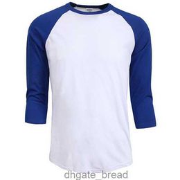 Hot sale summer autumn Men O-Neck 100% Cotton T-shirt Mens Casual Sleeve Tshirt Raglan Jersey Shirt man