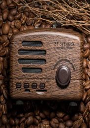 BTSpeaker Retro Radio Bluetooth Speaker Vintage nostalgic Surround HiFi Speakers support 1200MAH V41 TF USB FM AUX BT017856036