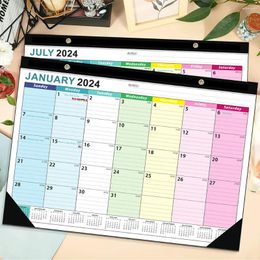 Table Clocks 18 Months Monthly Desk Calendar To-do List & Notes Planner Desktop Planning For Or Organising