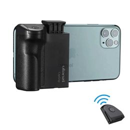 Selfie Monopods Ulanzi Smartphone Selfie Booster Handle Grip Phone Stabiliser Stand Holder CapGrip Shutter Release 1/4 Screw for iPhone Samsung 24329