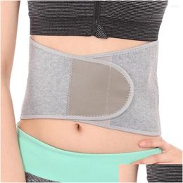 Waist Support Winter Warm Belt Absorbs Sweat Adjustable Thermal P Device Skin Friendly Warmer Abdominal Protector Drop Delivery Sports Otfow