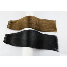 Hair Pieces Human Fl Film Pu Extensions Natural Traceless Tape In European And American Fashion Drop Delivery Products Otunq