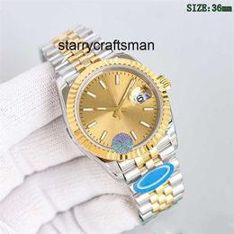 Luxury Watch RLX Clean watch 36mm automatic 2836 watch mechanical movement fashion wristwatch Stainless Steel Strap Waterproof Multiple designer date