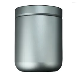 Storage Bottles Airtight Tank Portable Pills Can Aluminum Alloy Jar Tea Canister Container