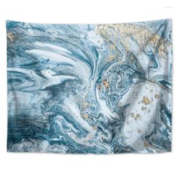 Tapestries Fabric Tapestry Decor Wall Art Bedroom Hall Dorm Living Room Hanging Bedding Marble Texture Print