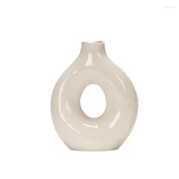 Vases Nordic Ceramic Modern Antique White Home&el Decoration Ornament Creative For Home Decor