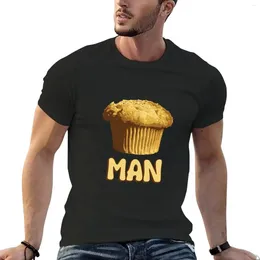 Men's Polos Muffin Man T-Shirt Shirts Graphic Tees Blanks Mens T-shirts Anime