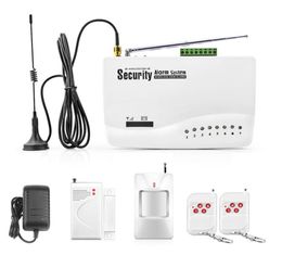 Dual Antenna GSM Wireless Home Motion infrared detection Security Burglar Alarm System Auto Dialer SMS SIM Call Builtin battery3298434
