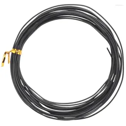 Decorative Plates 10 Rolls Bonsai Wires Anodized Aluminum Training Wire In 5 Sizes - 1.0 Mm 1.5 2.0 2.5 3.0 Black