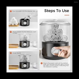 Pans Quick Heating Spa Towel Stone Warmer Heater Steamer Daytime Multiple Use For Nail Salon Barber Shop EU Plug