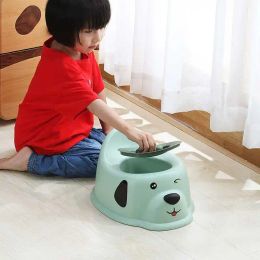 Covers 1PC Baby Potty Seat Cute Puppy Cartoon Toilet Seat With Cover Children's Pot Boy Girl Portable Urinal Travel Road Pot Easy Clean