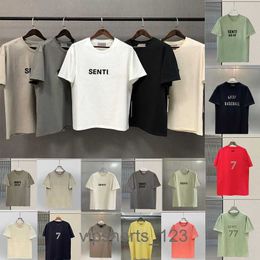 Summer Men Women Designers T Shirts Loose Oversize Tees Apparel Fashion Tops Mans Casual Chest Letter Shirt Luxury Street Shorts Sleeve Clothes Mens Tshirts F2