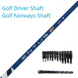 Golf clubs shaft blue/blackTR 7S/7X graphite material golf driver and Fairway wood shaft Install sleeve and grip 240314