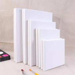 10PCS Wood Painting Frame Cotton White Stretched Canvas Frame for Drawing Painting DIY Canvas Painting Supplies 240318