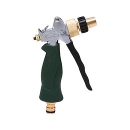 Watering Equipments Copper Nozzle Zn-Alloy Water Connector Watertight Durable Garden Irrigation Pipe/Hose Car Washing Metal