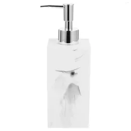 Liquid Soap Dispenser Pump Type Imitation Marble Bottle Hand Kitchen Bathroom Decoration Press Abs