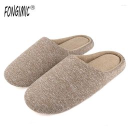 Slippers Female And Male Couple Winter Shoes Men Casual Bedroom Women Cotton Warm Plush Indoor Home