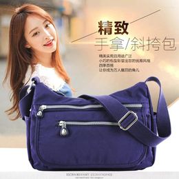 Shoulder Bags Durable Women Canvas Casual Handbag Oxford Waterproof Messenger High-capacity Handbags Female Crossbody Bolsa