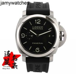 Mens Paneraii Designer 1950 Watch Series Precision Steel Automatic Mechanical Men's Pam00312 Luxury Full Stainless Waterproof Wristwatches