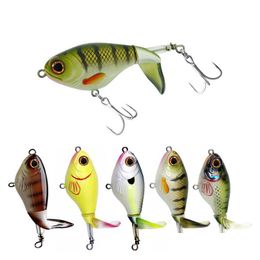 Baits Lures 75Mm 17G Topwater Spinner Fishing Bass Whopper Plopper Trolling Pesca Rotating Tail Tackle Hard Drop Delivery Sports Outdo Otsim