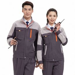 work Clothing For Men Women Jacket+pants Mechanic Uniform Auto Repair Welding Suit Workshop Coverall Wear Resistant Welding Suit C3ss#