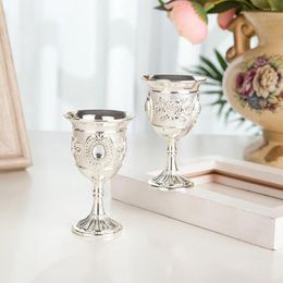 Wine Glasses Royal Tumbler Chalice Cup Vintage Goblet Metal S Glass Unbreakable Cocktail Stemware Worship Of Wealth