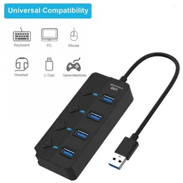 3.0 Hub Ultra-thin Data USB Splitter Charging Multi-USB Card Transfer Fast Expander Laptop Port Readers F7U3