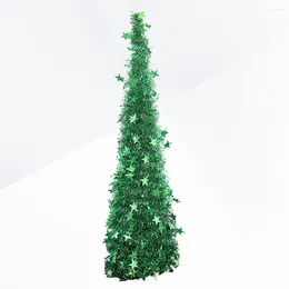 Christmas Decorations Artificial Tree Foldable Xmas For Indoor Outdoor Holiday Home Table 120cm Green