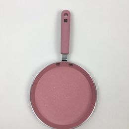 Pans 7 Inch Frying Pan - HD Nonstick Diamond Coated Aluminum Skillet Dishwasher Safe And Oven Fry Pink