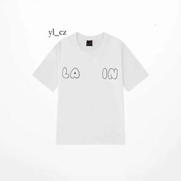 Lanvins Shirts Men's T-shirts Designer Fashion Classic T Shirt Chest Letter Printed Lanvin Shirt High Street Lanvis Tshirts Shoe Cotton Loose Tees Cotton 2739