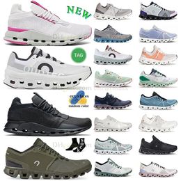 dhgate running shoes trainers authentic Eclipse Turmeric All Black Rose Shell Undyed White Flame Ice Prairie Cloudstratus 5 clouds walking Cloudmonster sneakers