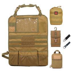 Bags Multifunctional Car Back Seat Organiser Tactical Accessories Army expansion Molle Pouch Storage Bag Military Outdoor Selfdriv