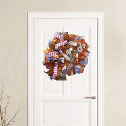 Decorative Flowers Easter Wreath Party Supplies Cartoon Decoration Spring Front Door For Farmhouse Patio Porch Indoor Wedding