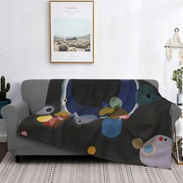 Blankets Wassily Kandinsky Bauhaus Art Blanket Fleece Plush All Season Cute Ultra-Soft Garden Throw For Bedding Thin Quilt