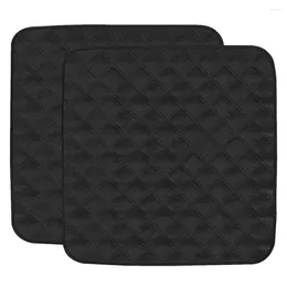 Pillow 2pcs Polyester Taffeta Home Wheelchair Pet Isolation Pad Car Easy Clean Non-Slip Chair Cover Water Resistant Seat Mat