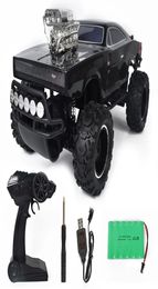 110 24G 4WD RC Remote Control Car High Speed 28 kmh Climbing Off Road Crawler Vehicle Model RTR Toys Road monster Truck6688005