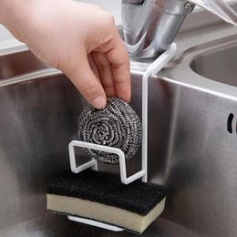 Kitchen Storage 2 Pcs Holder For Sink Drain Rack Sponge Organizer Countertop Gadgets Bathroom Accessories