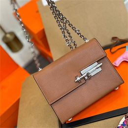 High Quality 10A Top Class Women Bag Verrou Simple One Shoulder Crossbody Bags Fashion Designer Luxury French Leather Classic Flip Retro Crossbody Bags