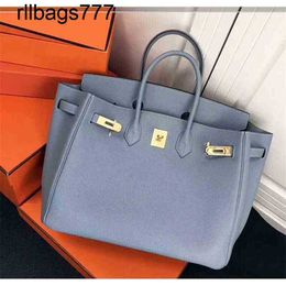 Bag Leather Bk Designer Handbags Cowhide Togo Litchi Pattern Fashion Commuter Mother Tot Large Capacity Portable Women's