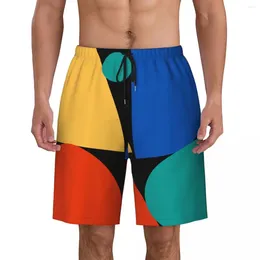 Men's Shorts Summer Gym Men Abstract Geometric K-Kates Sportswear Luxury Designer S-Spades Beach Fast Dry Swim Trunks Plus Size