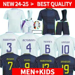 2024 Blue Men's Soccer Jerseys for Kids