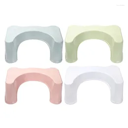 Bath Mats A1308ZXW Step Stool Bathroom Potty Squat Aid Helper Anti-slip Baby Anti-Fall Toilet Bathroo Assistant 4 Colors