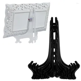 Decorative Plates 5pcs Po Holder Easels Picture Frame Tools Plate Holders Display Stand Plastic Book Rack Fold Hanging