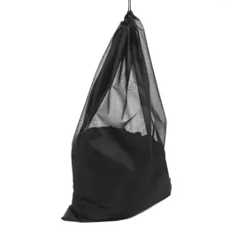 Laundry Bags Wash Bag Drawstring With Curtain Large Clothing Travel Dirty Clothes Organiser Polyester Drawstrings
