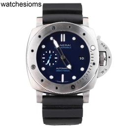 Designer Watch Panerass Luxury Mens Wristwatches Pam00692 Automatic Mechanical Men's Movement Waterproof Stainless Steel