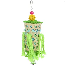 Other Bird Supplies Parrot Chew For Large Birds Pet Accessory Parrots Small Bite Hanging Biting Wooden Molar Cage