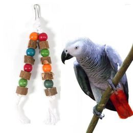 Other Bird Supplies Hanging Cage Balls Pet Products Colourful Swing String Stand Parrot Toy