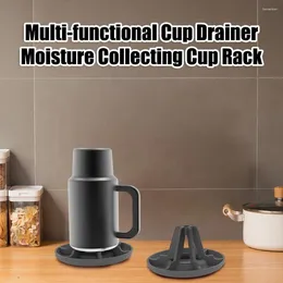 Kitchen Storage Silicone Bottle Dryer Rack Drying For Water Bottles Stable Base Cup Drainer Faster Multi-functional