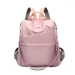 School Bags 2024 Travel Bag Versatile Double Strap Shoulder Splashproof Backpack