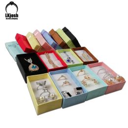 Display 24 Pieces/batch Multi Colour Luxury Gift Box Pendant Bracelet Earrings Necklace Ring Series Ratio Approximately X Size 8x5x2.5cm